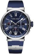 Ulysse Nardin Herreklokke 1533-150-3-43 Marine Collection Blå/Titan