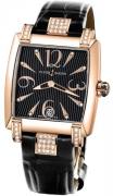 Ulysse Nardin Dameklokke 136-91C-06-02 Ladies Caprice Sort/Lær Ø34