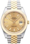 Rolex Herreklokke 126303-0010 Datejust 41 Gulltonet/18 karat gult