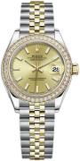 Rolex Dameklokke 279383RBR-0001 Lady-Datejust 28 Gulltonet/18 karat