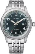 Citizen Herreklokke BM7480-81L Eco Drive 180 Blå/Stål Ø43 mm