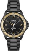 Hugo Boss Herreklokke 1530225 Street Diver Sort/Stål Ø44 mm