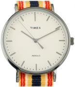 Timex Herreklokke ABT531 Hvit/Tekstil Ø41 mm