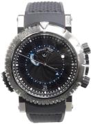 Breguet Herreklokke 5847BB-92-5ZV Marine Sort/Gummi Ø45 mm