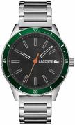 Lacoste 99999 Herreklokke 2011009 Sort/Stål Ø42 mm