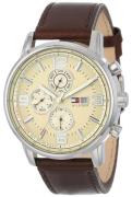 Tommy Hilfiger Gabe Herreklokke 1710337 Beige/Lær Ø44 mm