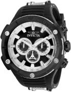 Invicta Bolt Herreklokke 29593 Sort/Stål Ø52 mm