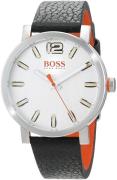 Hugo Boss 99999 Herreklokke 1550035 Sølvfarget/Lær Ø42 mm