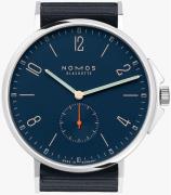 Nomos Glashütte Ahoi Herreklokke N-552 Blå/Tekstil Ø40 mm