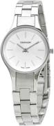 Calvin Klein Basic Dameklokke K4323185 Sølvfarget/Stål Ø28 mm