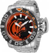 Invicta 99999 Herreklokke 33002 Sort/Stål Ø58 mm