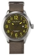 Nautica Dress Herreklokke NAI12525G Grønn/Stål Ø46 mm