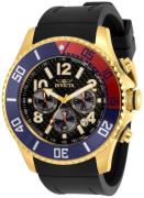 Invicta Pro Diver Herreklokke 29713 Sort/Gummi Ø48 mm