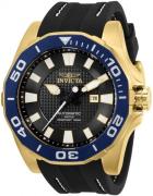 Invicta 99999 Herreklokke 30505 Sort/Gummi Ø53 mm