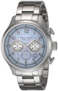 Nautica 99999 Herreklokke A19631G Blå/Stål Ø44 mm