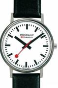 Mondaine 99999 Herreklokke A660.30314.11SBB Hvit/Lær Ø36 mm