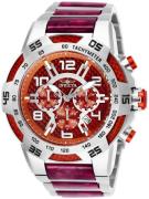 Invicta Speedway Herreklokke 25502 Rød/Resinplast Ø51 mm