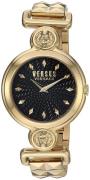 Versus by Versace Dameklokke VSPOL3418 Sunnyridge Sort/Gulltonet