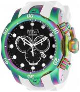 Invicta Herreklokke 24061 Venom Sort/Gummi Ø53.7 mm