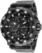 Invicta Herreklokke 35231 Specialty Sort/Stål Ø54 mm