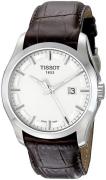 Tissot Herreklokke T035.410.16.031.00 Sølvfarget/Lær Ø39 mm