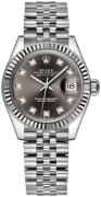 Rolex Dameklokke 279174-0015 Lady-Datejust 28 Grå/Stål Ø28 mm