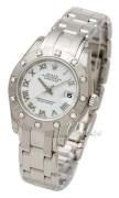 Rolex Dameklokke 80319-0040 Lady Datejust Pearlmaster Hvit/18 karat