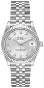 Rolex Dameklokke 278274-0030 Datejust 31 Sølvfarget/Stål Ø31 mm