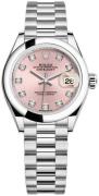 Rolex Dameklokke 279166-0005 Lady-Datejust 28 Rosa/Platina Ø28 mm