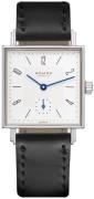 Nomos Glashütte Dameklokke N-401 Tetra Hvit/Lær