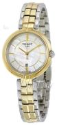 Tissot Dameklokke T094.210.22.111.01 T-Trend Hvit/Gulltonet stål