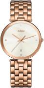 Rado Herreklokke R48869734 Florence Hvit/Rose-gulltonet stål Ø38 mm