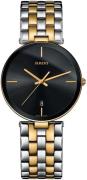 Rado Herreklokke R48867153 Florence Sort/Gulltonet stål Ø38 mm