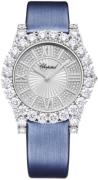 Chopard Dameklokke 139419-1401 Diamond Hour Hvit/Sateng Ø35.75 mm