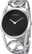 Calvin Klein Dameklokke K5U2M141 Round Sort/Stål Ø33 mm