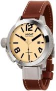 U-Boat Herreklokke 8091 Classico Beige/Lær Ø50 mm