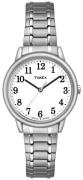 Timex Dameklokke TW2P78500 Easy Reader Hvit/Stål Ø30 mm