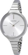 Calvin Klein Dameklokke K4U23126 Lively Sølvfarget/Stål Ø34 mm