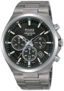 Pulsar Herreklokke PZ5097X1 Sort/Titan Ø44 mm