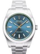 Rolex Herreklokke 116400GV-0002 Milgauss Blå/Stål Ø40 mm