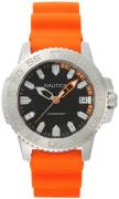 Nautica Herreklokke NAPKYW002 Sort/Gummi Ø45 mm