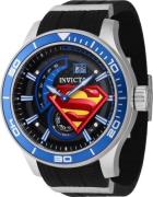 Invicta Herreklokke 41261 DC Comics Blå/Plast Ø54 mm