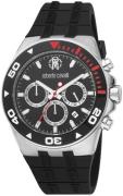 Roberto Cavalli by Franck Muller Herreklokke RC5G016P0015 Sort/Gummi