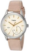 Timex Dameklokke TWG013500 Sport Antikkhvit/Lær Ø37 mm