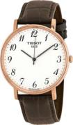 Tissot Herreklokke T109.610.36.032.00 T-Classic Hvit/Lær Ø42 mm