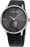 Calvin Klein Herreklokke K2Y211C3 Dress Sort/Lær Ø40 mm