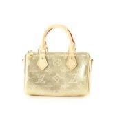 Pre-owned Gullstoff Louis Vuitton veske