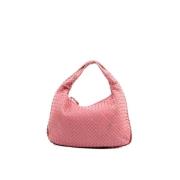 Pre-owned Rosa skinn Bottega Veneta Hobo veske