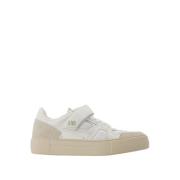 Hvite/Multifarget Lær Low-Top ADC Sneakers