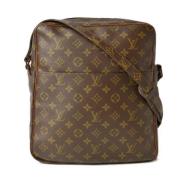 Brukt Brun Lerret Louis Vuitton Marceau Veske